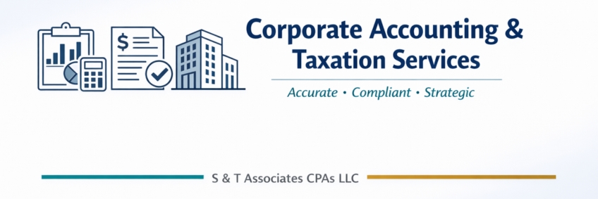 Corporate Accounting and Taxation Services by S & T Associates CPAs LLC